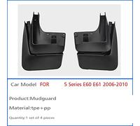 Muguard F&Ender Mud Flap Guards Splash Bavettes Accessoires De Voiture Auto Styline Avant Arrière 4pcs pour Série 5 E60 E61 2006-2010