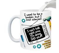 Mugue Drôle pour Papa,Mug Céramique Drôle 3D Pour Papa | Accessoire Bar pour Thé Bière Whisky - Fête Familiale Pique-Nique Camping Halloween Vacances