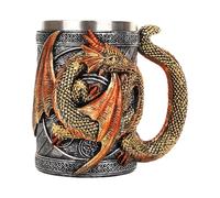 Mugues à Thème Médiéval - Café Gothique De 568 Ml Stein, Tasse En Acier Inoxydable 3D | Nouvelle Boisson Tankard, Tasse à Thé Pour Bars, Célébrations, Collectionneurs Et Affichage Déco