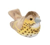 Peluche sonore grive musicienne