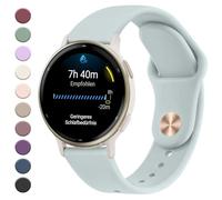 Mugust Bracelet Garmin pour Garmin Vivoactive 5/3, Garmin Vivomove 3/HR/Luxe/Style, Garmin Forerunner 55/245/645, Bracelet de rechange sport réglable en silicone de 20 mm pour montre, 170 mm - 220 mm