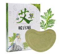 Mugwort Patch - Patch auto-chauffant | Armoise auto-chauffante pour les règles, le soulagement des articulations et la tension musculaire, moxibustion naturelle, chaleur durable, 10
