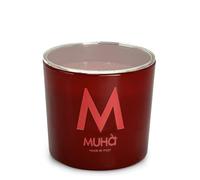 MUHA' | Bougie parfumée en verre Bordeaux, parfum grenade, parfum pour ambiances, format de 270 g