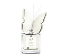 MUHA' | Diffuseur d'ambiance Butterfly Diffuser, parfum fleurs de coton, diffuseur d'ambiance avec papillon en bois de bouleau, format de 50 ml