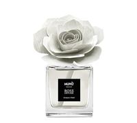 MUHA' | Diffuseur de parfum pour ambiances Rosa Diffuser, Fragrance Acqua e Sale, Diffuseur d'Ambiance avec Rose en Bois de Bouleau, Format de 100 ml