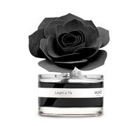 MUHA' | Diffuseur de parfum pour ambiances Rosa Diffuser, Fragrance Legni e Tè, Diffuseur d'Ambiance avec Rose en Bois de Bouleau, Format de 50 ml