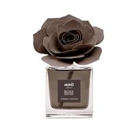 MUHA' | Diffuseur de parfum pour ambiances Rosa Diffuser, Fragrance Vaniglia e Liquirizia, Diffuseur d'Ambiance avec Rose en Bois de Bouleau, Format de 100 ml