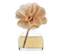 MUHA' | Parfum d'ambiance Flower Diffuser, parfum vanille ambre pur, diffuseur d'ambiance avec fleur en bois de bouleau, format de 200 ml