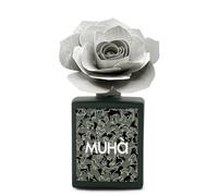 MUHA' | Parfum pour environnement Art Diffuser, parfum eau et sel, diffuseur d'ambiance avec rose en bois de bouleau, format de 100 ml
