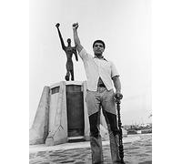 Muhammad Ali (Black Power Salute 60 x 80 cm Toile Imprimée