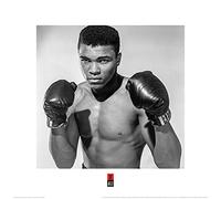 Muhammad Ali (Cassius Clay 40 x 40 cm Toile Imprimée