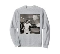 Muhammad Ali Cassius Clay, légende de la boxe à l'entraînement en 1966 Sweatshirt
