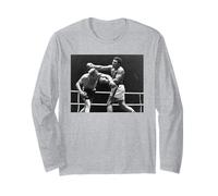 Muhammad Ali Champion du Monde des Poids Lourds Richard Dunn Boxing Manche Longue