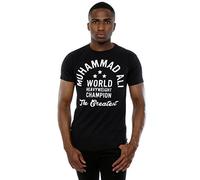 Muhammad Ali Homme Heavyweight Champion T-Shirt Medium Noir