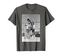 Muhammad Ali vs Enfant pendant l'entraînement à Londres 1963 Boxe T-Shirt
