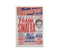 MUHDENG Poster artistique de Frank Sinatra - Décoration murale pour chambre à coucher, salon - 30 x 45 cm - Sans cadre