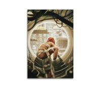 MUHDENG Poster artistique The Fifth Element - Décoration de chambre à coucher, salon - Poster esthétique - 40 x 60 cm - Sans cadre