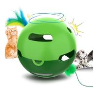 Muhhiba Jouet interactif pour chat, balle rotative irrégulière, jouet automatique pour chaton, parfait pour les chats adultes d'intérieur ennuyés