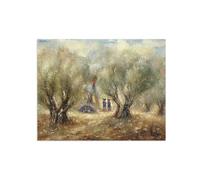 MUHJDYC Célèbre Peinture Tableau Decoration Murale Salon Chambre-Impression sur Toile Reproduction(arbre à cueiller) 80x105cm Sans Cadre