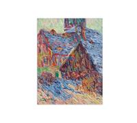 MUHJDYC Célèbre Peinture Tableau Decoration Murale Salon Chambre-Impression sur Toile Reproduction(hiver) 70x90cm Sans Cadre