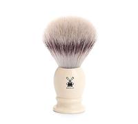 MUHLE Classic Blaireau Silvertip Fibre Handmade Medium Poignée Matériel Résine Ivoire