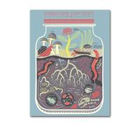 Muholin Terrarium Art Ecosystem Poster Deep Sea Rainforest Desert Great Plains Science Prints Canvas Wall Picture Decor Home Room Decor 60x90cm sans cadre