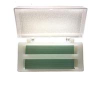 Muhwa Lot de 10 boîtes de 100 couvercles en verre pour microscope, 24mm*50mm, 1000