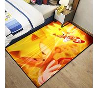 MUICIN Chambre d'enfants Tapis décoratif Sonic Tapis de Salon Tapis de Sol Tapis décoratifs Tapis Anti-dérapants - Tapis de Zone.,140 * 200cm