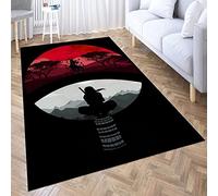 MUICIN Motif d'ombre de feu 3D, Tapis à Bride Souple pour la décoration de la Chambre à Coucher dans Le Salon, Tapis de Sol pour la Cuisine dans la Chambre des Enfants.,A,80 * 120cm