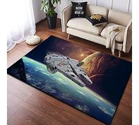 MUICIN Rang Carpet Carpet, Star Wars Tapis de Sol Doormat 3D pour Les Tapis de Sol antidérapants dans Les Chambres de Salle de Jeux.,100 * 160cm