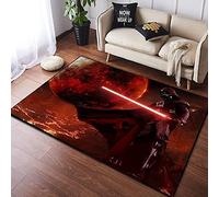 MUICIN Rug 3D Star Wars Pattern Salon Chambre décor Rug Soft Flannel Chambre d'enfant Rug Cuisine Hallway Restaurant.,B,80 * 120cm