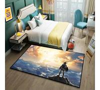 MUICIN Tapis, 3D imprimé Zelda Chambre à Coucher Tapis de Sol, Tapis de Chambre Confortable, salles de séjour, décoration pour Enfants.,50 * 80cm