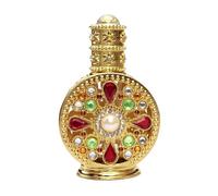 MUIDSEN Flacon de Parfum Antique, Flacon Compte-Gouttes for huiles essentielles, contenants cosmétiques de Voyage de Luxe de 12 ML