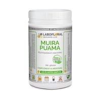 Muira Puama Labofloral 500 gélules dosées à 250 mg - Complément alimentaire - Anti-fatigue, Tonique - Fabriqué en france