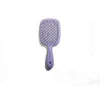 Muitomas, Brosse à cheveux, brosse à cheveux fins avec poils souples et poignée ergonomique, brosse à cheveux lisses et bouclés, couleur lilas
