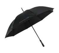 Muitomas Parapluie automatique avec poignée droite, coupe-vent, résistant, structure avec lamelles en fibre de verre, poignée ergonomique douce au toucher, parapluie élégant pour un usage quotidien