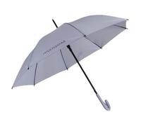 Muitomas Parapluie automatique avec poignée incurvée, parapluie coupe-vent résistant, structure avec lamelles en fibre de verre, poignée ergonomique et toucher doux, élégant pour un usage quotidien