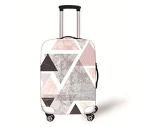 Muiuou 3D Imprimé Housse de Valise, Housse Valise Housse de Protection pour Bagages Luggage, Élastique Protéger des Rayures Lavable Housse Protection Valise (M(22-24 Pouce),Style 2)