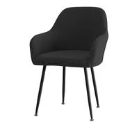 Muiuou Housse de Chaise avec Accoudoirs, Polyester Extensible Couvre-Chaise Lavable Anti-Tache pour Salle à Manger, Mariage, Banquet et Décoration Intérieure (Style 14,1 pièce)