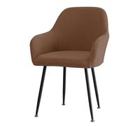 Muiuou Housse de Chaise avec Accoudoirs, Polyester Extensible Couvre-Chaise Lavable Anti-Tache pour Salle à Manger, Mariage, Banquet et Décoration Intérieure (Style 7,Lot de 4)