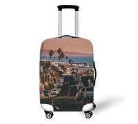 Muiuou Housse de Protection Valise Élastique,3D Couverture de Bagages Print Protéger des Rayures et Taches Protege Valise de Voyage Soute,pour 18-32 Pouces Valise (XL(30-32 Pouce),Style 6)