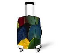 Muiuou Housse de Valise Elastique, 3D Impression Protection Couverture de Bagages Réutilisable Lavable Anti-Rayures Anti-Poussière Voyage Housse De Valise (M(22-24 Pouce),Style 2)