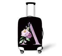 Muiuou Housse de Valise Élastique, 3D Printing Protection Valise de Voyage, Protéger des Rayures et Taches Protege Valise de Voyage Soute pour 18-32 Pouces (M(22-24 Pouce),Style 1)