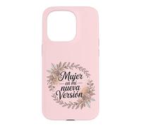 Mujer en Mi Nueva Versión Self Love Énergie féminine Coque pour iPhone 15 Pro