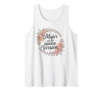 Mujer en Mi Nueva Versión Self Love Énergie féminine Débardeur