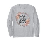 Mujer en Mi Nueva Versión Self Love Énergie féminine Manche Longue