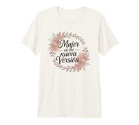 Mujer en Mi Nueva Versión Self Love Énergie féminine T-Shirt Haut de Gamme