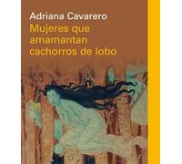 Mujeres que amamantan cachorros de lobo