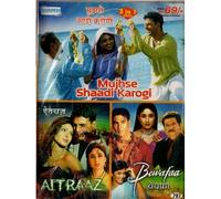 Mujhse Shaadi Karogi - Aitraaz - Bewafaa - Shemaroo Bollywood 3 En 1 Dvd