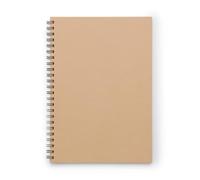 MUJI 無印良品 Agenda de bureau hebdomadaire en papier kraft A5, 30 feuilles, papier recyclé, fabriqué au Japon